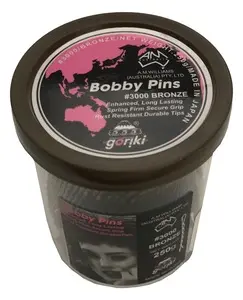 555 2 inch Bobby Pins Bronze